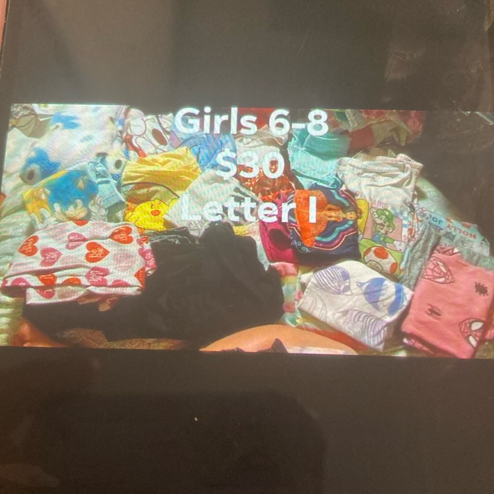 Girls 6-8 clothing